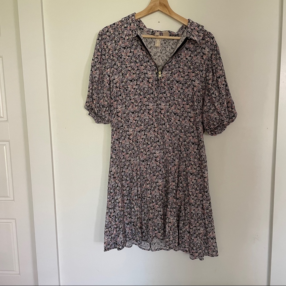 Floral mini dress